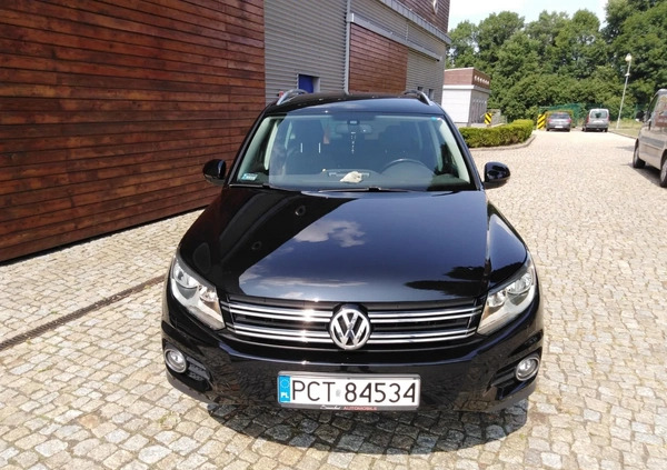 Volkswagen Tiguan cena 53000 przebieg: 172000, rok produkcji 2014 z Czarnków małe 121